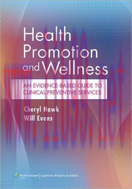 [AME]Health Promotion and Wellness: An Evidence-Based Guide to Clinical Preventive Services