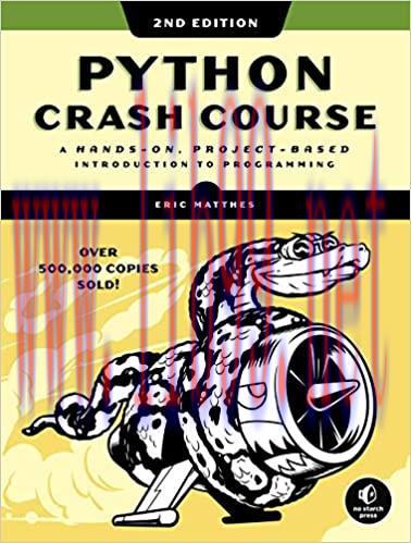 (PDF)Python Crash Course, 2nd Edition: A Hands-On, Project-Based Introduction to Programming