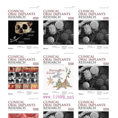 [AME]Clinical Oral Implants Research 2022 Full Archives (True PDF)