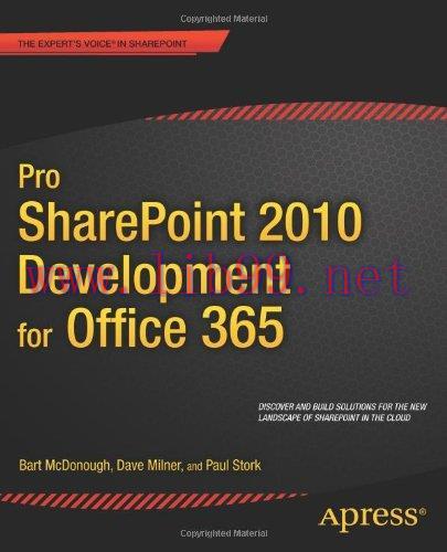 [FOX-Ebook]Pro SharePoint 2010 Development for Office 365