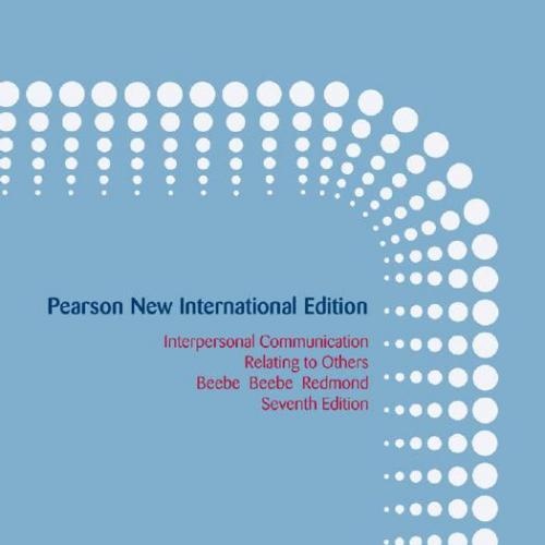 Interpersonal Communication 7th International Edition