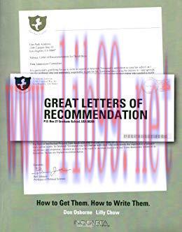 Great Letters of Recommendation