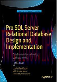 Pro SQL Server Relational Database Design and Implementation 5th Edition,