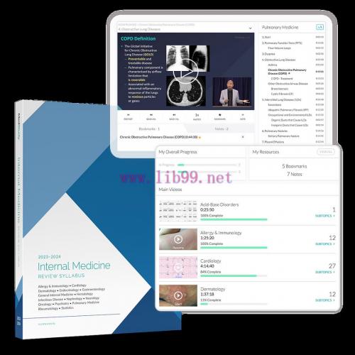 [AME]Medstudy 2023-2024 Internal Medicine Board Review Course (CME VIDEOS)