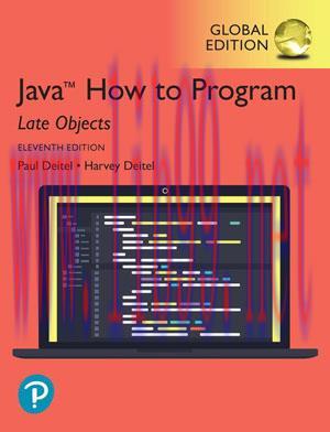 [SAIT-Ebook]Java How to Program, Late Objects, Global Edition, 11th Edition