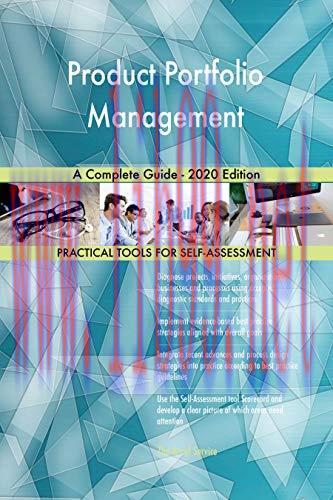 (PDF)Product Portfolio Management A Complete Guide &ndash; 2020 Edition