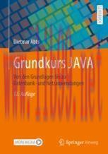 [PDF]Grundkurs JAVA: Von den Grundlagen bis zu Datenbank- und Netzanwendungen