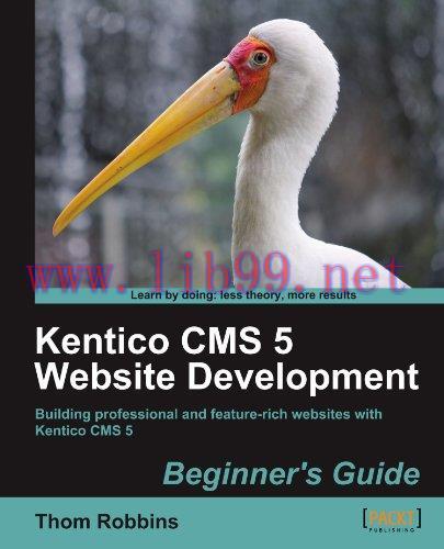 [FOX-Ebook]Kentico CMS 5 Website Development: Beginner's Guide
