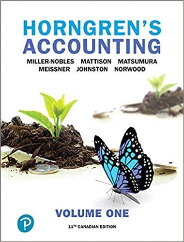 (SM)Horngren's Accounting, Volume 1 11th Canadian Edition.zip