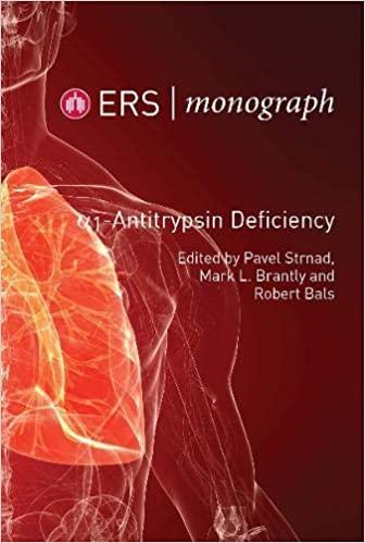 ERS Monograph 85 Alpha-1-Antitrypsin Defieciency