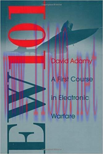 Ew 101: A First Course in Electronic Warfare (Artech House Radar Library) 1st Edition,