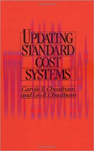 (PDF)Updating Standard Cost Systems