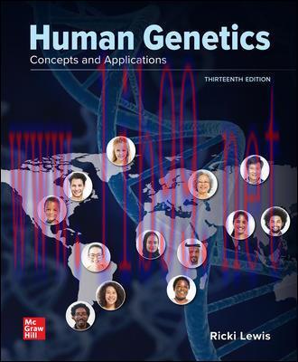 [AME]Human Genetics: Concepts and Applications, 13th Edition (Original PDF From_ Publisher)
