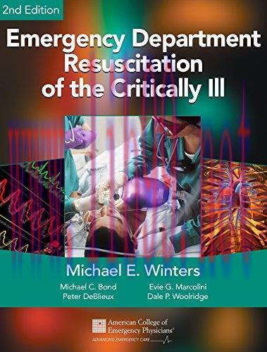 [AME]Emergency Department Resuscitation of the Critically Ill, 2nd Edition: A Crash Course in C...