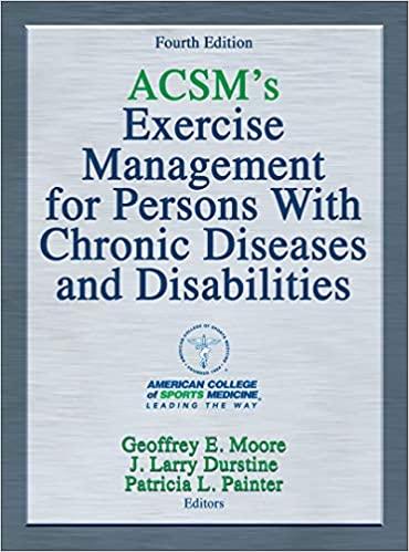 ACSM’s Exercise Management for Persons With Chronic Diseases and Disabilities, 4th Edition