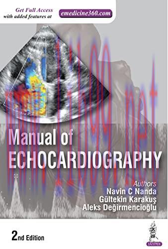 [AME]Manual of Echocardiography, 2nd Edition (Original PDF)