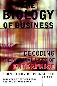 (PDF)The Biology of Business: Decoding the Natural Laws of Enterprise 1st Edition