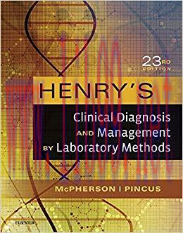 (PDF)Henry’s Clinical Diagnosis and Management by Laboratory Methods E-Book 23rd Edition
