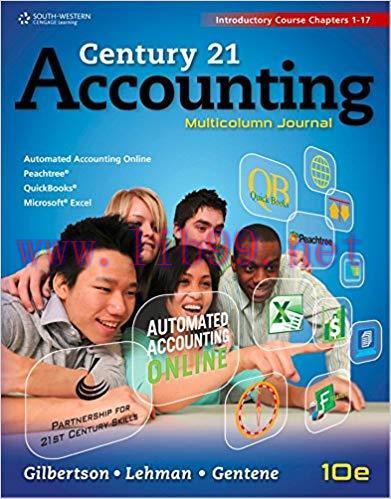 (PDF)Century 21 Accounting: Multicolumn Journal, Introductory Course, Chapters 1-17 (Accounting...