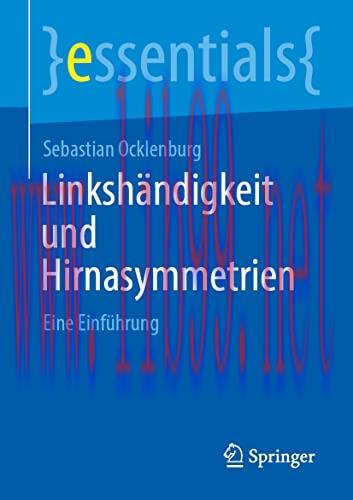 [AME]Linksh&auml;ndigkeit und Hirnasymmetrien: Eine Einf&uuml;hrung (essentials) (German Edition) (Origin...