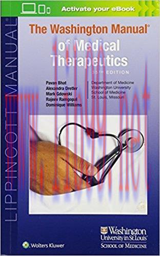 [CHM]The Washington Manual of Medical Therapeutics, 35e