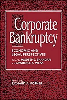 (PDF)Corporate Bankruptcy Economic and Legal Perspectives