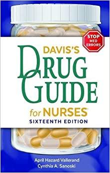 (PDF)Davis&rsquo;s Drug Guide for Nurses 16th Edition
