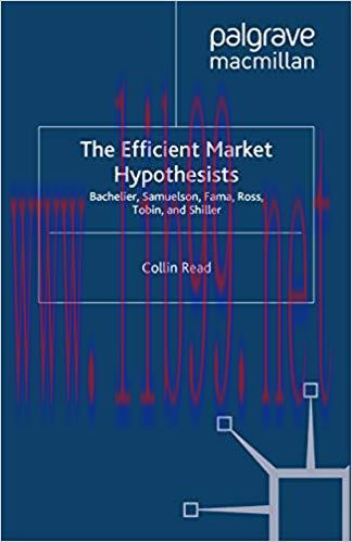 (PDF)The Efficient Market Hypothesists: Bachelier, Samuelson, Fama, Ross, Tobin and Shiller (Gr...