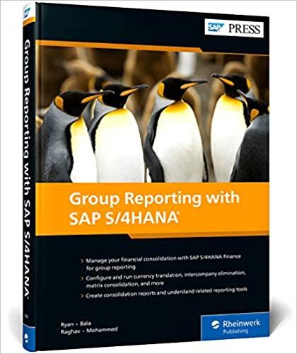 Group Reporting with SAP S4HANA