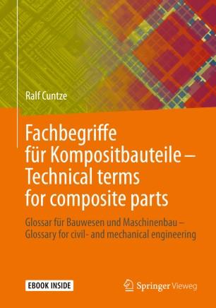 Fachbegriffe f&uuml;r Kompositbauteile &ndash; Technical terms for composite parts