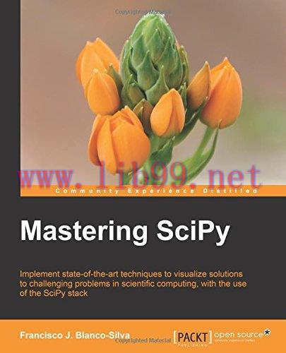 [FOX-Ebook]Mastering SciPy