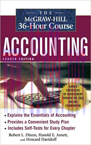 The McGraw-Hill 36-Hour Accounting Course, 4th Edition