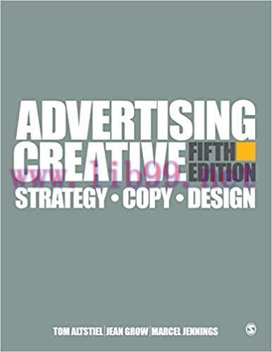 (PDF)Advertising Creative: Strategy, Copy, and Design