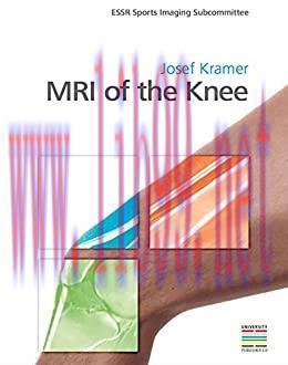 [AME]MRI of the Knee, 1st edition (Original PDF)