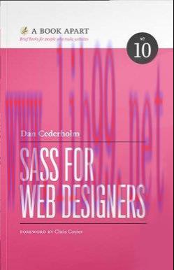 [FOX-Ebook]Sass for Web Designers