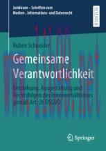 [PDF]Gemeinsame Verantwortlichkeit: Entstehung, Ausgestaltung und Rechtsfolgen des Innenverh&auml;lt...
