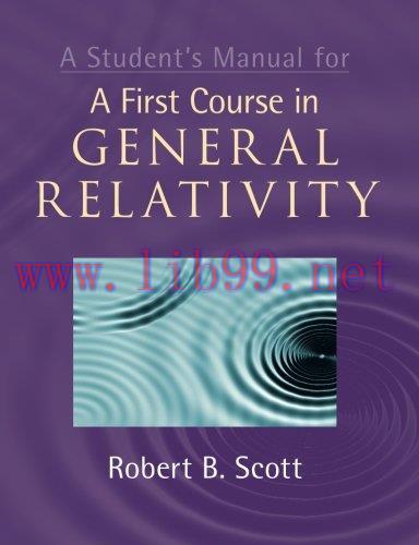 [FOX-Ebook]A Student's Manual for A First Course in General Relativity