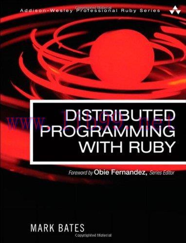 [FOX-Ebook]Distributed Programming with Ruby