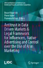 [PDF]Antitrust in Data Driven Markets & Legal Framework for Influencers, Native Advertising and...
