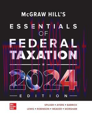 [PDF]McGraw-Hill’s Essentials of Federal Taxation 2024 Edition