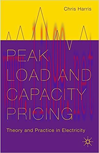 (PDF)Peak Load and Capacity Pricing: Theory and Practice in Electricity 2015 Edition