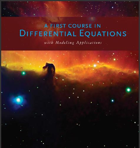 (Solution Manual)A First Course in Differential Equations with Modeling Applications, 10th Edit...