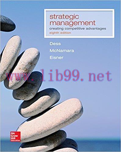 [PDF]Strategic Management: Creating Competitive Advantages 8th Edition