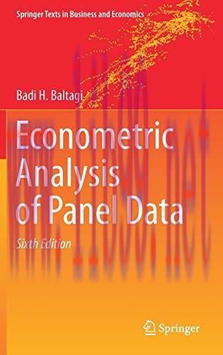 [FOX-Ebook]Econometric Analysis of Panel Data, 6th Edition