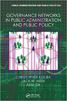 (PDF)Governance Networks in Public Administration and Public Policy 1st Edition