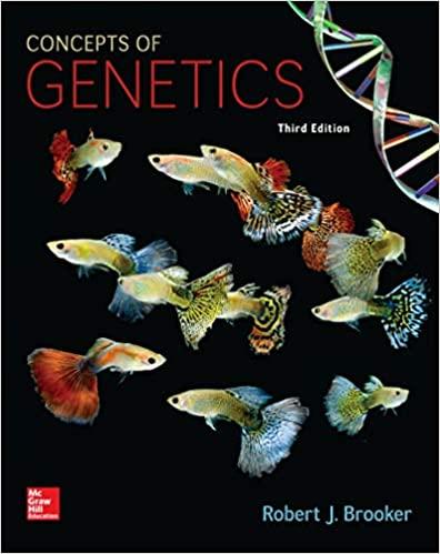 Concepts of Genetics 3rd Edition [Robert Brooker]