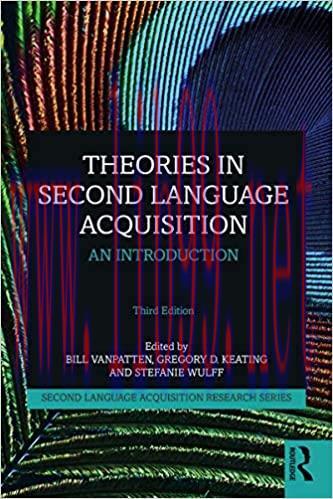 (PDF)Theories in Second Language Acquisition: An Introduction (Second Language Acquisition Rese...