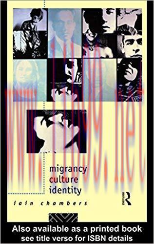 Migrancy, Culture, Identity (Comedia) 1st Edition,