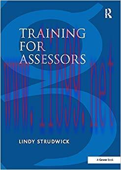 (PDF)Training for Assessors: A Collection of Activities for Training Assessment Centre Assessor...
