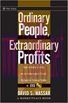 (PDF)Ordinary People, Extraordinary Profits: How to Make a Living as an Independent Stock, Opti...